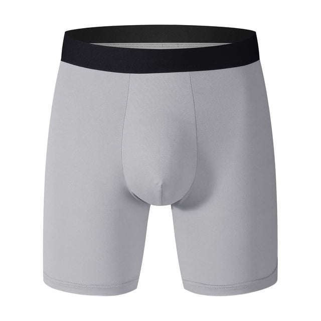Ropa Interior Para Hombre, Bragas Largas Para Hombre, Talla Grande, De Secado Rápido, Con Cuatro Esquinas