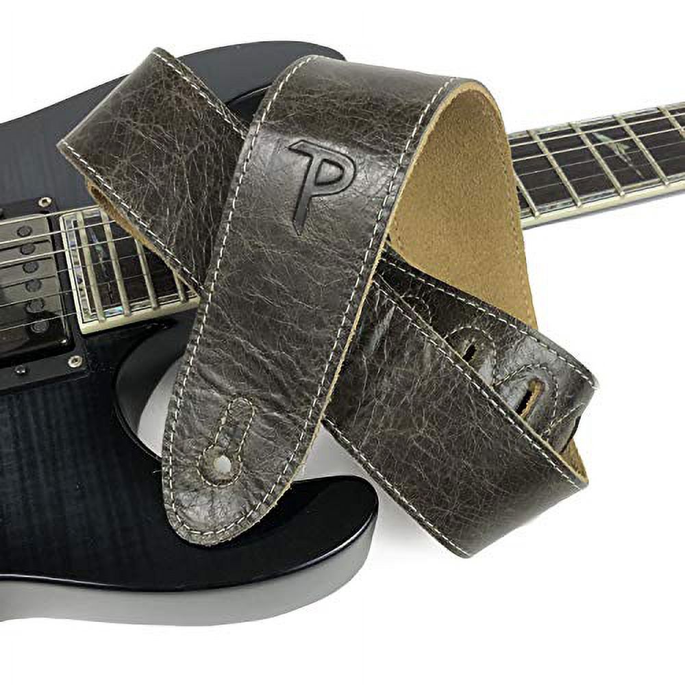 Perri's Garment Leather Guitar Strap Vintage Brown 2 in.