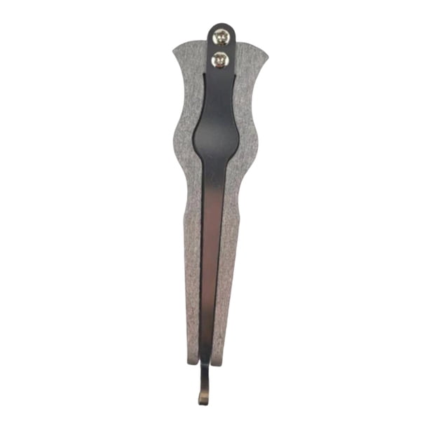 Arpa judía, arpa de boca, fácil de tocar, creativa, portátil, , profesional, regalo, música folclórica, instrumento musical para principiantes Curva plateada