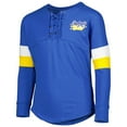 thumbnail image 2 of Girls Youth New Era Royal Los Angeles Rams Lace-Up Long Sleeve T-Shirt, 2 of 3