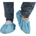 thumbnail image 5 of 300x Blue Waterproof Disposable Shoe Covers Overshoes Protector 15in, 5 of 7