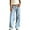 Blue, variant on Women's Relaxed Fit Vintage Jeans – Straight Leg Denim Pants in Light Wash