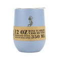 thumbnail image 2 of Aquapelli Vacuum Insulated Wine Tumbler, 12 Ounces, Denim Blue, 2 of 9