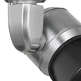 thumbnail image 3 of Metal LED Track Fixture with Conical Shade, Black and Silver- Saltoro Sherpi, 3 of 5