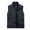 Dark Blue, variant on Fashion Vest Men'S Work Clothes Jacket Solid Color Stand Collar Multiple Pockets Outdoor Sports Photography Leisure Coat Olive Green