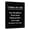 5 Rules for Life-30"L x 40"W, variant on Canvas Art Prints Perseverance Discipline Consistency 30"L x 40"W Motivational Wall Decor