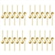 thumbnail image 1 of 40 Cucharas de Café Expreso de Acero Inoxidable para Café, Azúcar, Postre, Pastel, Helado, Sopa, Antipasto (Dorado), 1 of 5