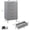 Matt gray, variant on 48" Tall 5 Drawer Chest of Drawers, Modern Fluted Wooden Dresser with Deep Storage & Wide Tabletop, Free Standing Storage Organizer for Bedroom Living Room Hallway