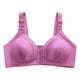 thumbnail image 1 of Gibobby Brasier Mujer Sujetador grande para dormir con hebilla lateral frontal para mujer(Morado,44), 1 of 4