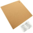 thumbnail image 4 of MasteelfCA 1 Set Cork Board Macrame Board Knotting Craft Board for Measuring Bracelet Project with T Pins, 4 of 7