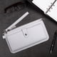 thumbnail image 4 of Monedero largo de múltiples mujeres PU cuero titular de la tarjeta de crédito monedero bolso plegable gris jinwen billetera larga mujer, 4 of 6