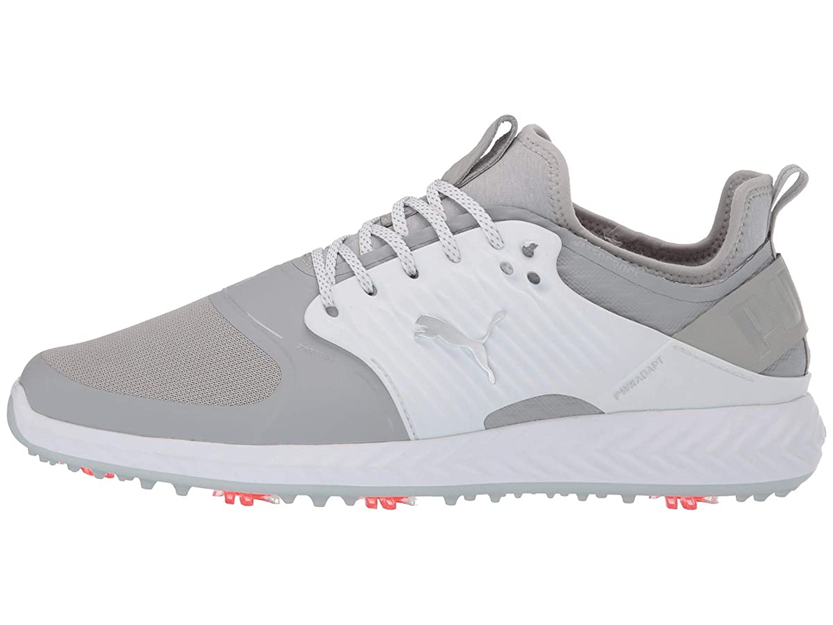 Puma IGNITE PWRADAPT Caged Golf Shoes Grey Violet/PUMA Silver/PUMA White 9 Medium - image 2 of 5
