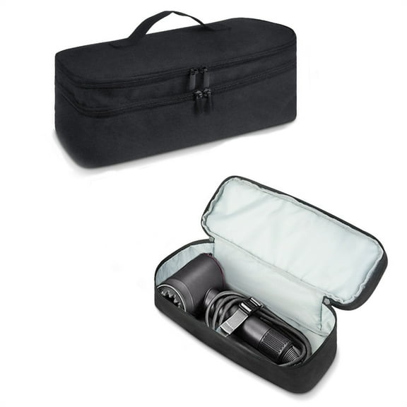Double-layer Hair Dryer Carrying Case Portable Travel Storage Bag Organizer Bag