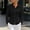 Black women's button down blouse a1, variant on Women's Button Down Collared Long Sleeve Blouse Casual Slim Fit Solid Shirt Spring Summer Tops, White L