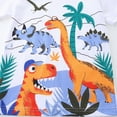 thumbnail image 5 of Baby and Toddler Boy Clothes Set 2-Piece Cartoon Cotton Summer Short Sleeve T Shirt And Shorts Kids Outfit Set 1-5 Year, 5 of 5