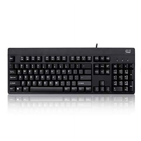 Adesso Easy touch 630Ub  Antimicrobial Waterproof Keyboard AKB-630UB Black price history on PriceWatchPro
