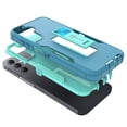 thumbnail image 5 of CoverON For Samsung Galaxy A15 5G Phone Case, Military Grade Heavy Duty Full Body Kickstand Cover, Turquoise, 5 of 8