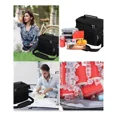 thumbnail image 4 of Fiambrera de hombro con aislamiento de gran capacidad de 12L color negro floreado JoalGfda box_12L, 4 of 5