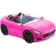Photo 1 of Barbie Pink Convertible 2-Seater Vehicle with Rolling Wheels, for 3 to 7 Year Olds