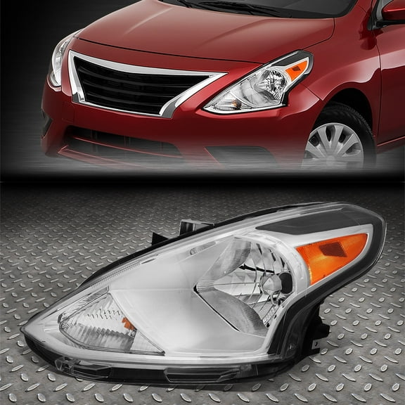 NUVISION for 15-19 Nissan Versa OE Style Left Driver Side Headlight Lamp