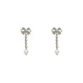 thumbnail image 2 of Pendiente de plata de ley para mujer y niña, estilo Frin Vinta Ear S----E4076 dorado--Código de producto 62945 E4076 dorado, 2 of 5