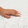 thumbnail image 3 of Mohawk Home Metaphor Plush Fade/Stain Resistant Non-Slip Machine Washable Bath Mat, Arctic White, 1' 8" x 2' 10", 3 of 9