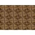 thumbnail image 1 of Ahgly Company Machine Washable Indoor Rectangle Transitional Bronze Brown Area Rugs, 8' x 10', 1 of 7
