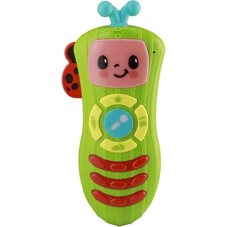 eKids Cocomelon Toy Remote Control, Musical Toy with Nursery Rhymes for Toddlers