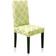 thumbnail image 1 of Stretch Dining Chair Covers, Removable Washable Spandex Short Dining Room Chair Protector Seat Slipcovers for Banquet, Dining Room, Kitchen, Hotel Table (4 Per Set, Grass Green), 1 of 7