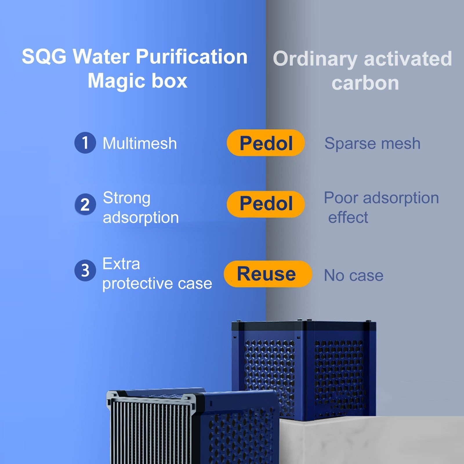 Aquarium Filter Media Balls with Activated Carbon, Bio Sponge Fish Tank Water Purifier for Freshwater Saltwater Tanks Ultra Filtration Aquascape Supplies