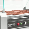 thumbnail image 3 of VIVO Electric 24 Hot Dog & Nine (9) Roller Grill Cooker Machine with Cover, 3 of 8