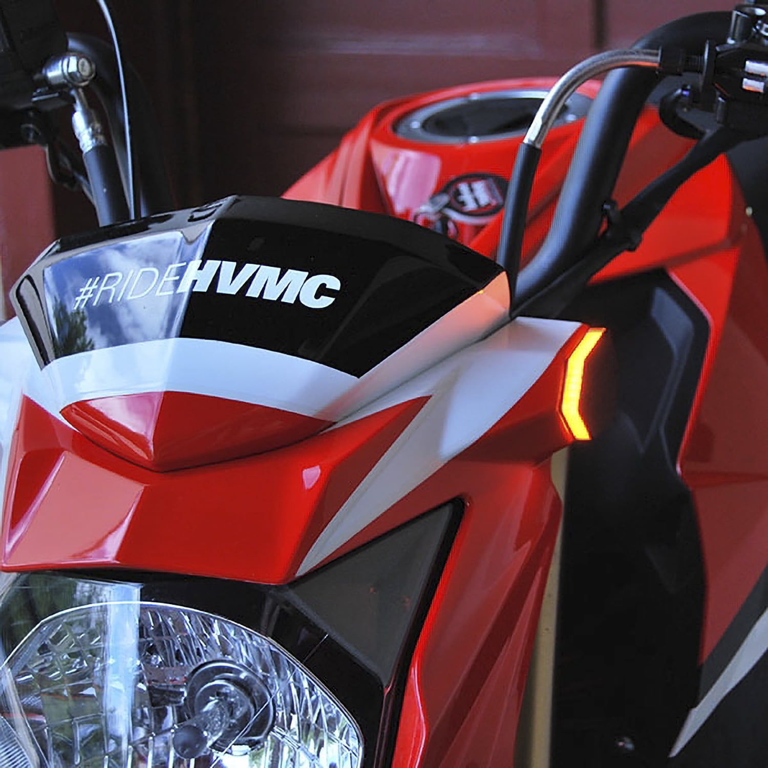 New Rage Cycles Kawasaki Z125 Pro Sports Motorcycle Front Turn Signals