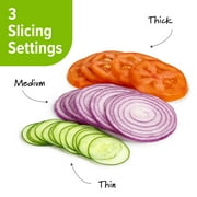 PrepSolutions Stainless Steel Blade Easy Adjustable Mandolin Slicer