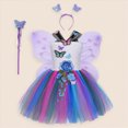 thumbnail image 2 of Sgkm Girls Dresses Size 7-8 Tutu Girls Ballet Dresses with Wing Hairband Performances Stage, 2 of 9