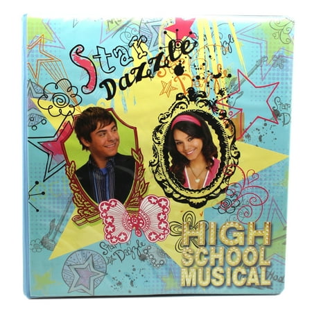 Disney's High School Musical Star Dazzle Light Blue Cover 3-Ring Binder (Best Binders For High School)