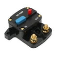 thumbnail image 1 of Audio Fuse Breaker Inverter, Heavy Duty Manual Reset Car Stereo Fuse Holder Wear Resistant Pressure Resistant  For Audio Stereo System 80A, 1 of 8