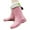 Pink Middle (Plush Lined), variant on UKAP Ladies Rain Boots Lightweight Rubber Boot Slip Resistant Garden Shoes Working Work Casual Waterproof Brown (High) 5.5