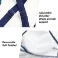 thumbnail image 6 of DHFJKG High Waisted Swimsuits For Women Boho 2 Piece Tummy Control Bathing Suit V Neck Cross-Back Adjustable Straps Soft Beachwear, 6 of 8