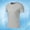 Gray, variant on Workout Active Men's Solid Color Breathable Mesh Round Neck Slim-Fit Running Exercise Fitness Short Sleeve T-Shirt Quick-Dry Stretch Athletic Tee for Training Gym Training