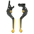 thumbnail image 3 of Brake  Levers, Cool Design Rustproof Folding Short Brake  Levers  For MT07 MT09 FZ07, 3 of 8