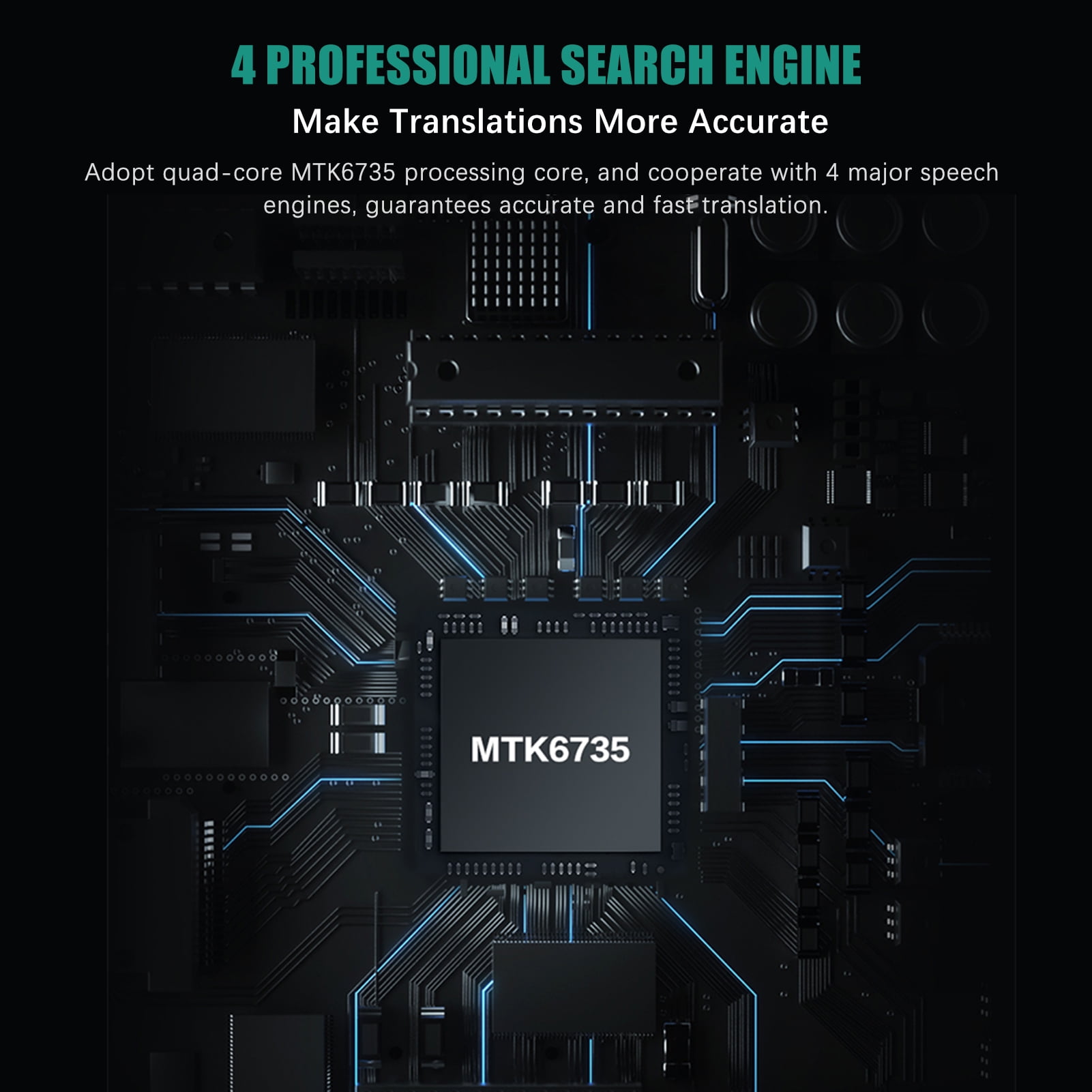 BISOFICE Language Translator Device Portable Voice Interpreter in 137  Languages Real-time 2-WAY Voice Translator Support Recording Text Translate  Photo Translating Chinese/English/Japanese/Korean - Walmart.ca