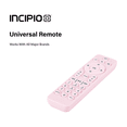 thumbnail image 2 of Incipio Universal TV Remote Control with Bright Colors – Easy-to-Find, User-Friendly Design, Compatible with Most TV Brands & Streaming Devices, 2 of 10
