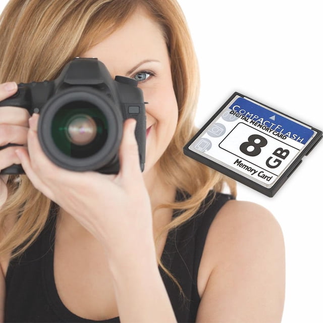 Tarjeta de memoria CF de alta velocidad Tarjeta Compact Flash CF para cámara digital (8 GB)