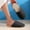 Black, variant on Women’s Closed Toe House Slippers Soft Linen‑Lined Warm Slip‑On Mule Slippers Comfort Non‑Slip Indoor Bedroom Slippers for Ladies