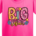 thumbnail image 4 of Inktastic Big Sister Flower and Hearts Youth T-Shirt, 4 of 5