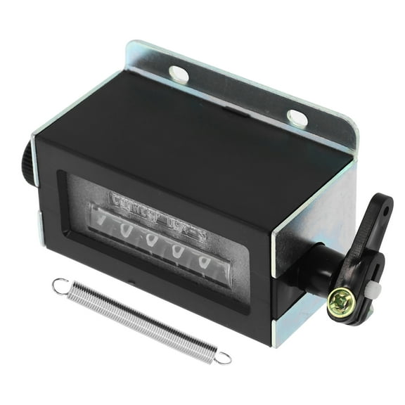 LITINKIMI Digital Counter Mechanical Counter Plastic 1Pack Manual Operation For People Counting