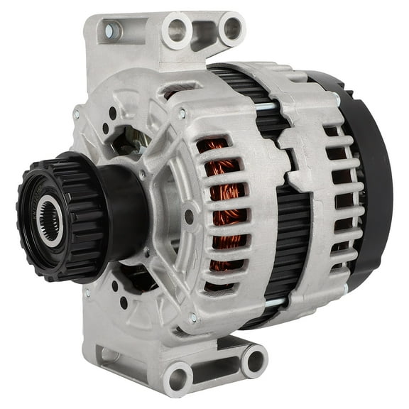 SCITOO Alternator Fit for Volvo XC60 10-16, XC90 07-14, S60 11-16, S80 07-15, V60 15-16, V70 08-10- 12V 180Amp CCW w/ Decoupler Pulley, Replace OE# 11346