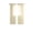Beige #2, variant on Semi Sheer Curtains 98 Inches Long | Linen Grommet Window Drapes for Living Room & Bedroom | Light Filtering Sheer Panel in Multiple Colors | 39x98 Inches Single Panel