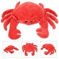 thumbnail image 2 of Shisuyan Interactive Hand Puppet Story Telling Hand Puppet Stuffed Crab Puppet Cute Animal Stuffed Toy, 2 of 9