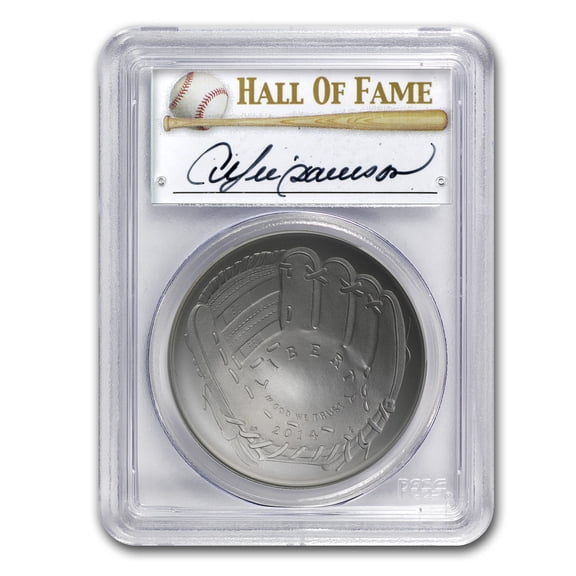 2014-P Baseball HOF $1 Silver Commem MS-70 PCGS (Dawson)